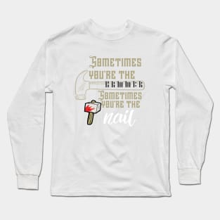 Hammer And Nail Long Sleeve T-Shirt